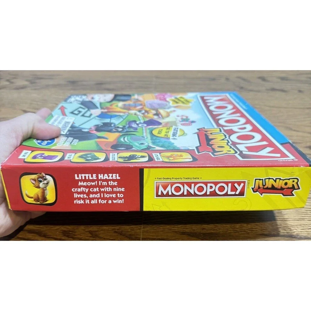 Monopoly‎ Junior Board Game My First Monopoly Game Ages 5+ Hasbro 2017